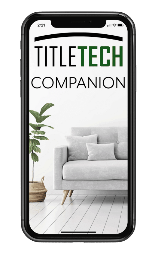 Mobile Screenshot of Title Tech Companion